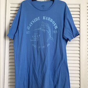 🎣Izod Saltwater Bayside Harbor T-Shirt (XLT)🎣